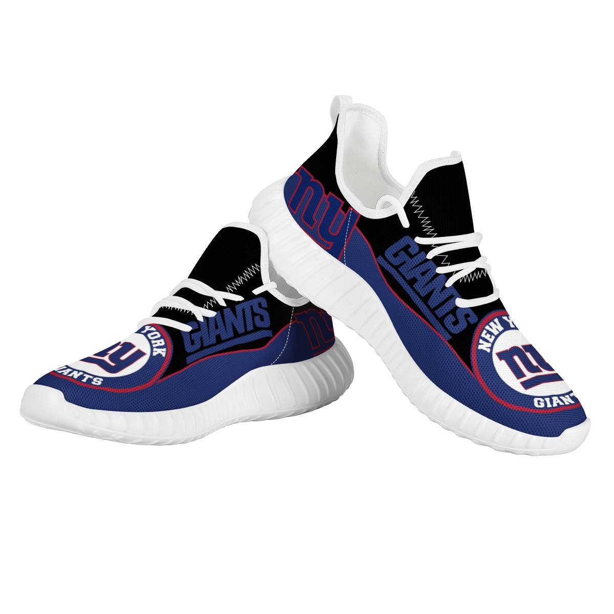 Women's New York Giants Mesh Knit Sneakers/Shoes 006